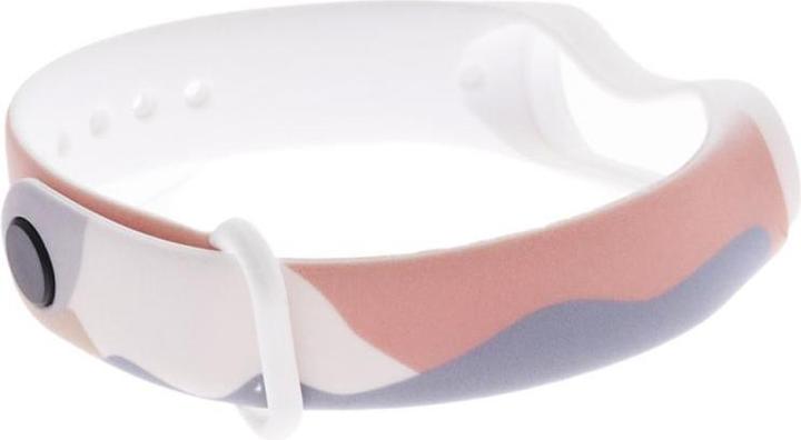 Actual product image Hurtel Strap Moro Wristband for Xiaomi Mi Band 4 / Mi Band 3 Silicone Strap Camo Watch Bracelet (12) (Plastic)