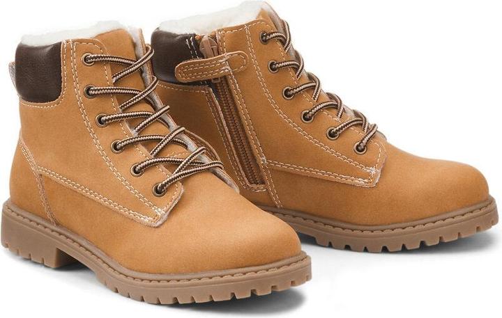 Produktbild La Redoute Collections Gefütterte Boots mit Schnürung und Reissverschluss (30)
