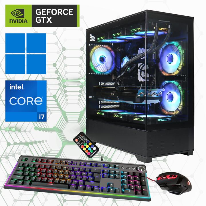 Produktbild Hyrican Gamemax Vista AB 7208 i7-14700KF 32GB/2TB SSD RTX 4070Ti Win11 PCK07208 (Intel Core i7-14700KF, 32 GB, 2000 GB, GeForce RTX 4070 Ti)