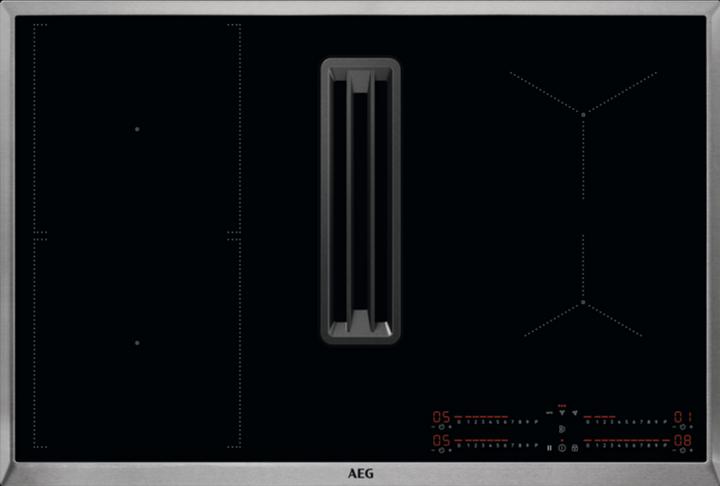 AEG COOKPLAAT MET AFZUIGING CCE84543XB
