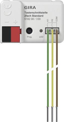 Gira Push-button interface 2f