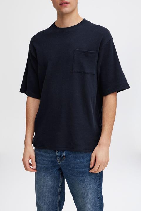 Produktbild Casual Friday CFTue 0146 relaxed waffle tee 20505100 (XXL)
