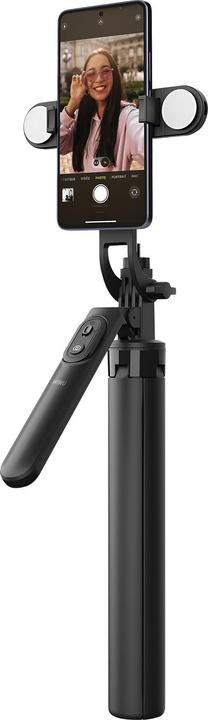 Image du produit Wiwu Selfie stick - Selfie Stick Wi-SE012 with Tripod Function and double LED light