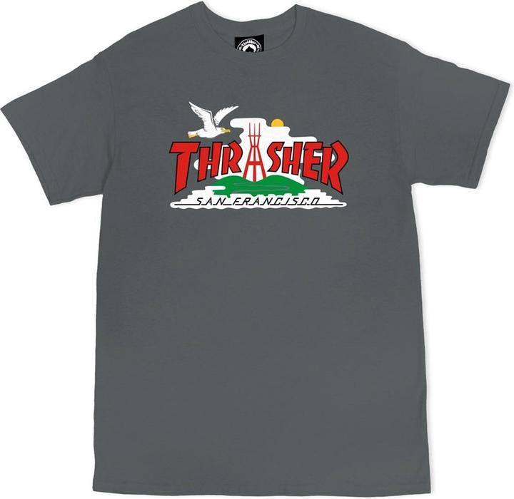 Thrasher The City Logo T-Shirt