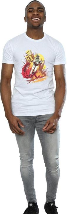 Produktbild Star Wars Boba Fett Rocket Powered TShirt (M)