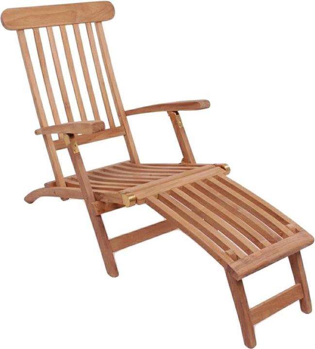 House Nordic Chaise de pont en teck Arrecife Teck (150 cm)