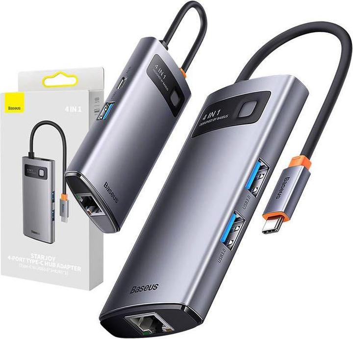 Actual product image Baseus WKWG070113 (USB-C, 4 Ports)