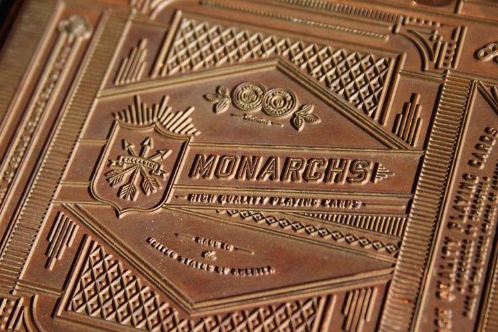 Actual product image Theory11 Monarchs playing cards (English)