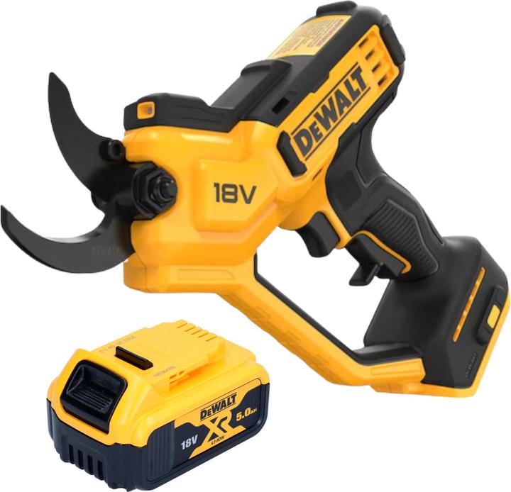 Actual product image DeWalt DCMPP 568 N Battery pruning shears 18 V 38 mm + 1x battery 5.0 Ah - without charger