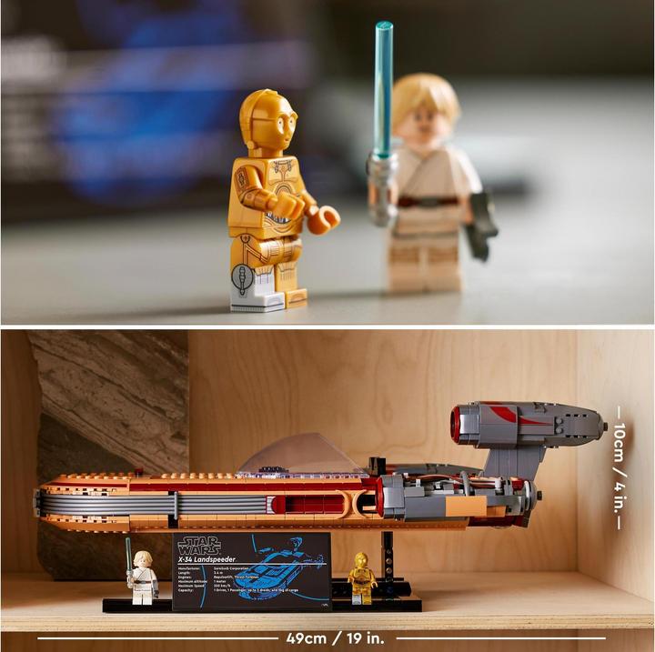 Image du produit LEGO Star Wars - Le landspeeder de Luke Skywalker (75341, LEGO difficiles à trouver)