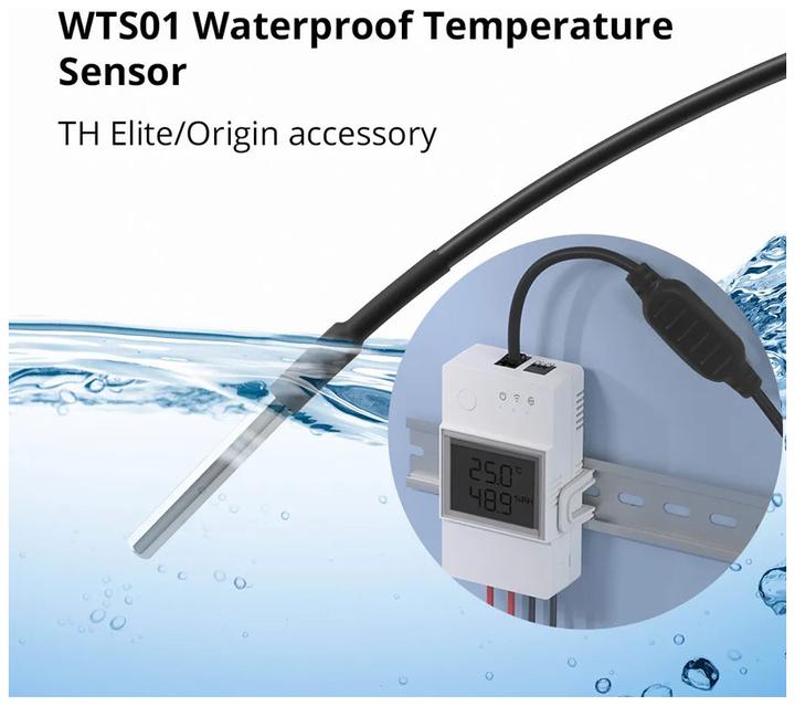 Immagine prodotto Sonoff WTS01 Sensore di temperatura impermeabile RJ9 1,5m