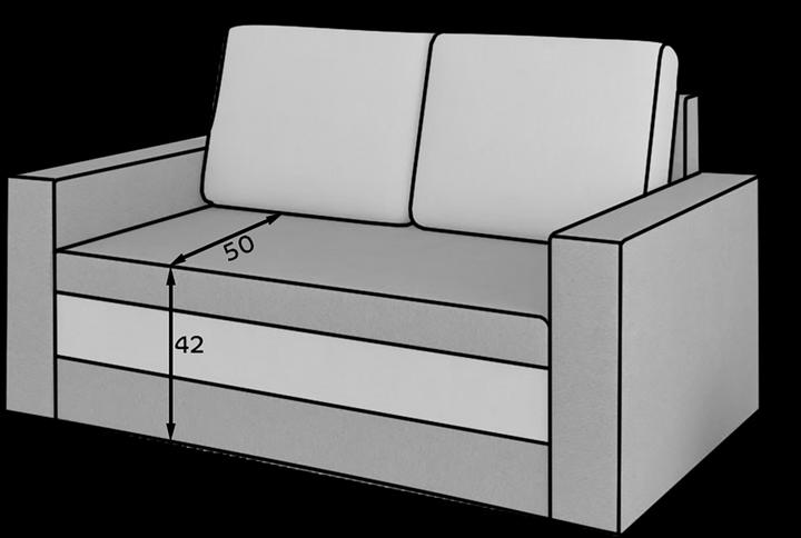 Actual product image ELTAP Wave (2 person sofa, Sofa bed)