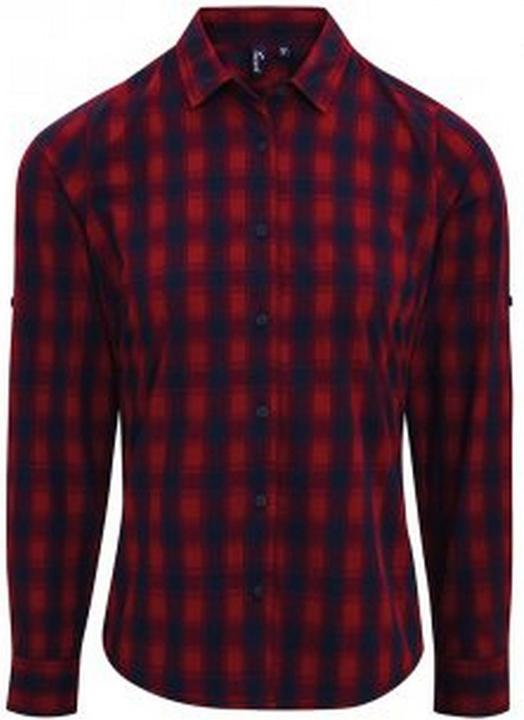 Actual product image Premier Mulligan long-sleeved checked shirt (XS)