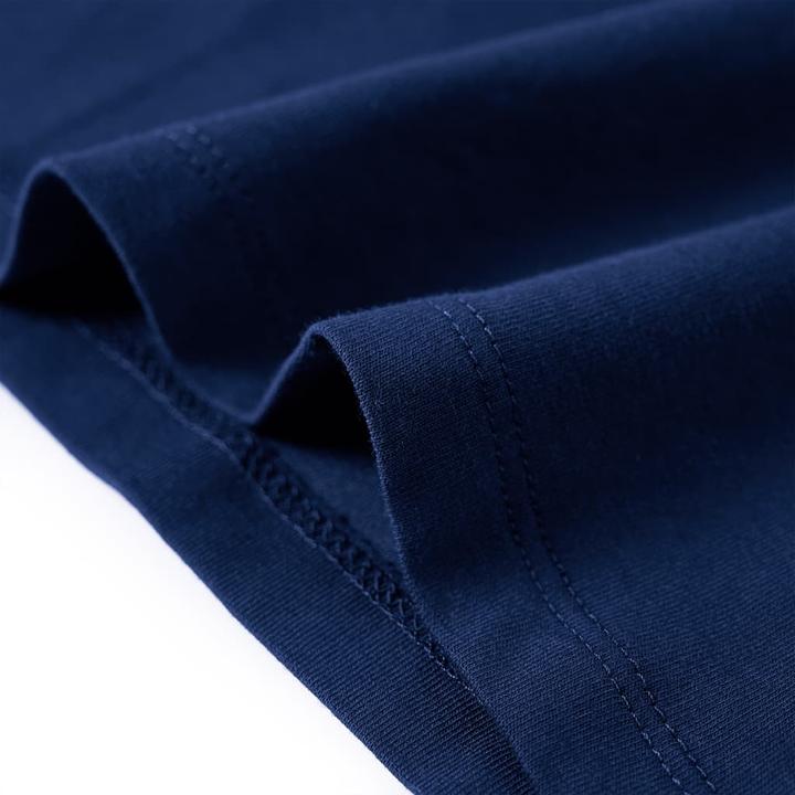 Produktbild VidaXL Kinder-Langarmshirt Marineblau 92,Material: 95 % Baumwolle (92)
