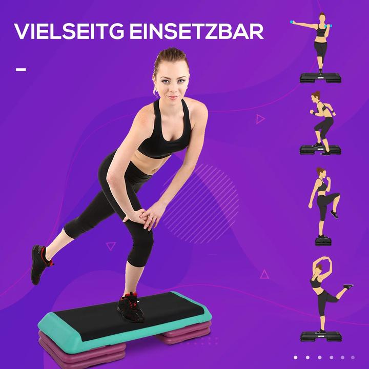Actual product image Homcom Professional aerobic stepper