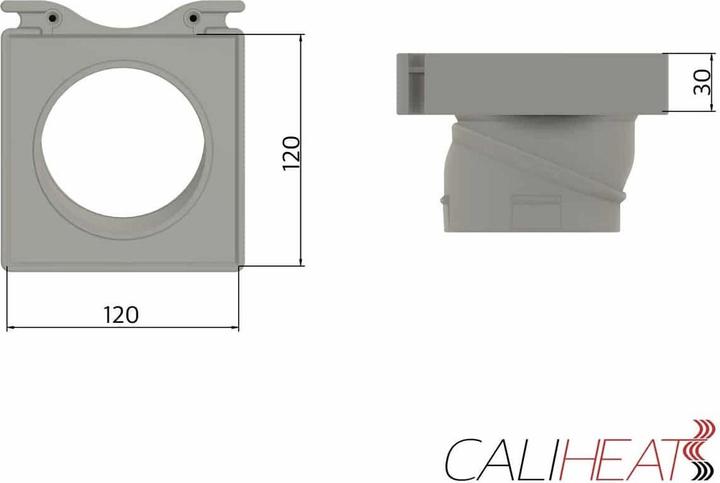 Actual product image CaliHeat Fan holder S3 Multifan