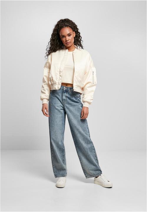 Produktbild Urban Classics Ladies Short Oversized Satin Bomber Jacket (M)
