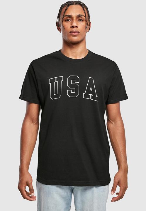 Actual product image Mister Tee MisterTee USA Wording Tee - 185981 (XS)