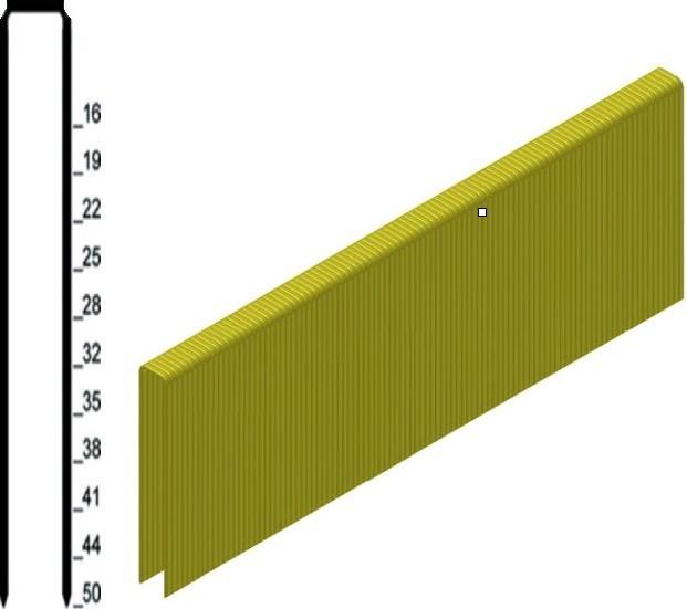 Produktbild Prebena Heftklammern verzinkt geharzt32 mm