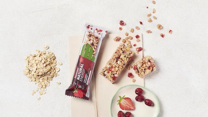 Produktbild Powerbar Natural Energy Cereal (Erdbeere, Preiselbeere, 18 Stk., 830 g)