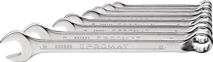 Productafbeelding Promat Combinatiesleutelset (22 mm, 30 mm, 32 mm, 24 mm, 11 mm, 12 mm, 17 mm, 19 mm, 27 mm, 14 mm, 13 mm, 10 mm)