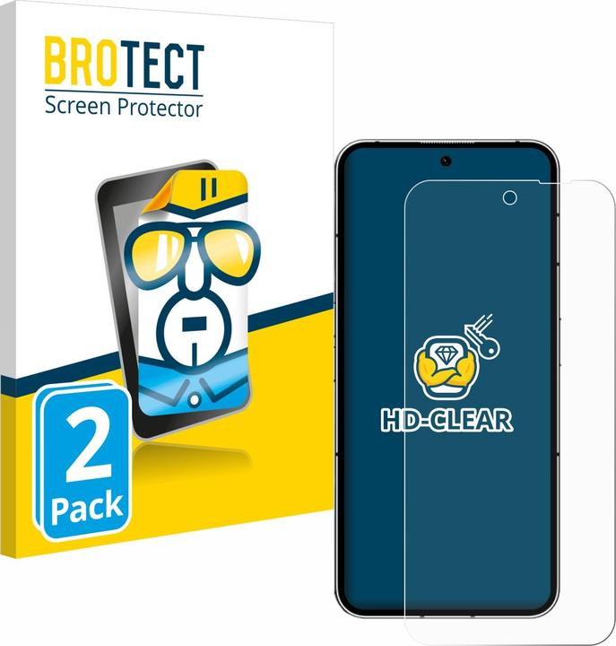 Produktbild BROTECT Schutzfolie Displayschutz Klar (2 Stück, Nothing Phone (2))