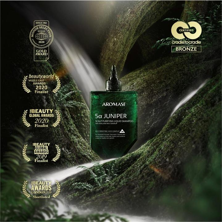 Produktbild Aromase - 5α Juniper Scalp Purifying Liquid Shampoo (80 ml, Flüssiges Shampoo)