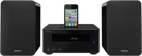 Onkyo CS-245DAB "Colibrino", Mini-System, Ipod Dock, Schwarz (CD Player)