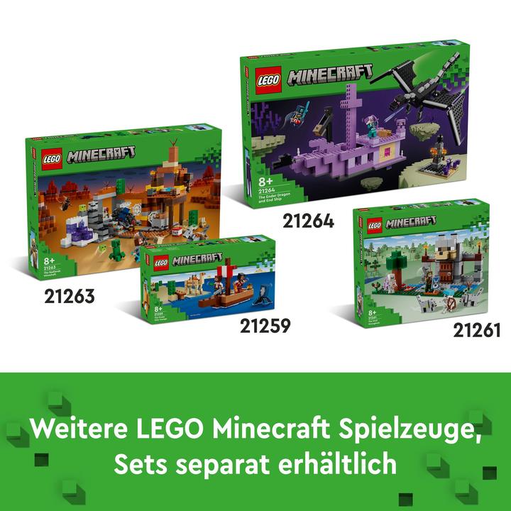 Actual product image LEGO The cherry blossom garden (21260, LEGO Minecraft)
