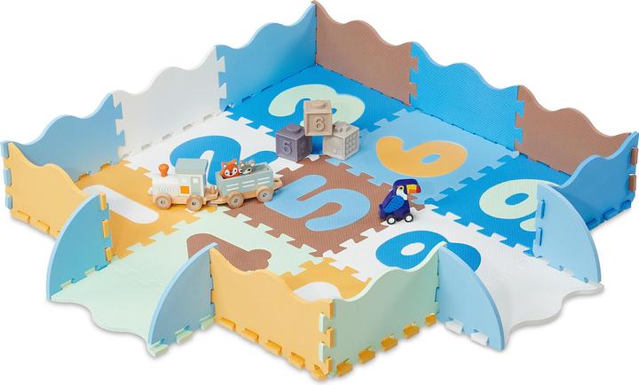 Image du produit Relaxdays 25x tapis de puzzle (30 x 30 x 1 cm)