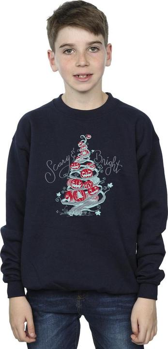 Image du produit Disney - Sweat THE NIGHTMARE BEFORE CHRISTMAS SCARY & BRIGHT - Garçon (104)