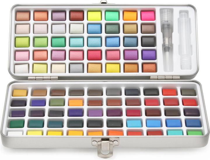 Produktbild Paintersisters Aquarellkasten 90er (Mehrfarbig)