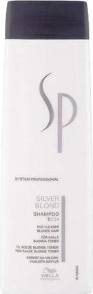 Wella Sp Silver Blond Shp 250 ml (250 ml, Flüssiges Shampoo)
