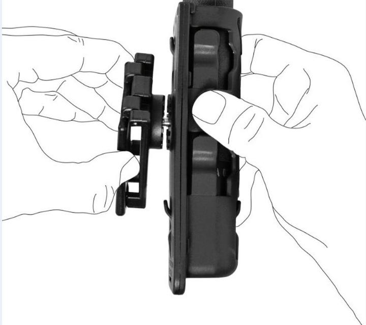 Produktbild Vega Holster universal Taschenlampe-/ 16" Schlagstockhalter, schwarz