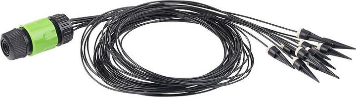 Royal Gardineer Sistema di micro-irrigazione con 10 punte di irrigazione per piante (Tubo di gocciolamento + tubo di gocciolamento)