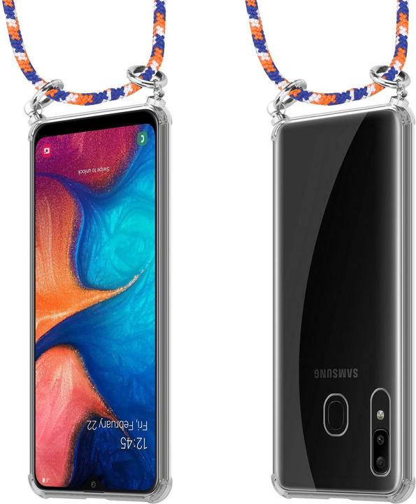 Produktbild Cadorabo TPU Handy Kette SILBER Cover