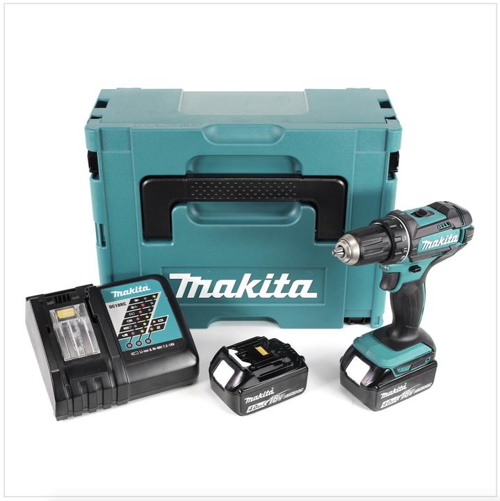 Produktbild Makita Akku-Bohrschraubendreher DDF482RMJ Set (Akkubetrieb)