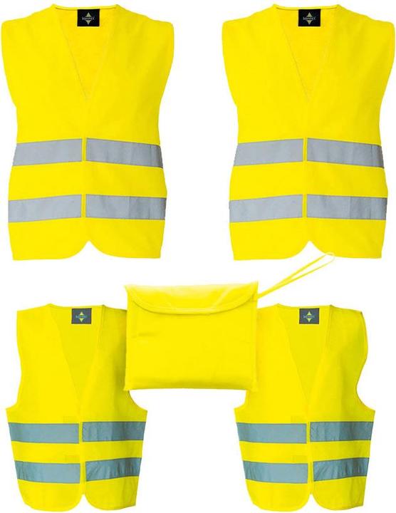 Actual product image Korntex High visibility waistcoats Family-Pack