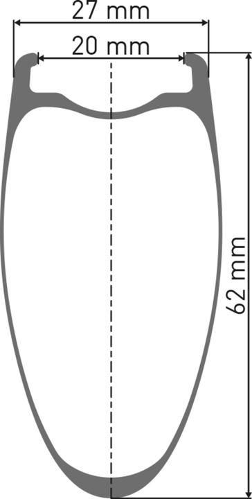 Productafbeelding DT Swiss DT ARC 1100 DICUT wiel 700c CL 62 142/12 HG XDR WTS (Achterwiel, 28")