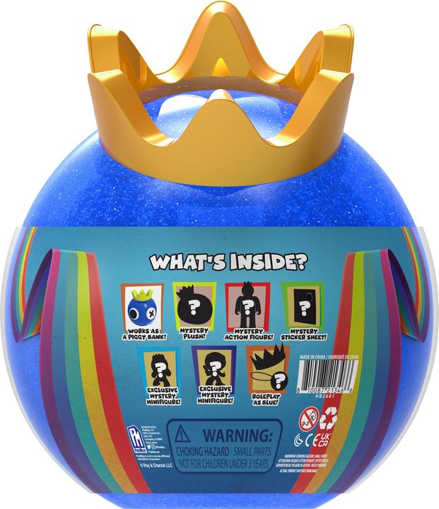 Actual product image Boti RAINBOW FRIENDS 39673 HEAD BUNDLE - BLUE - METALLIC (21 cm)