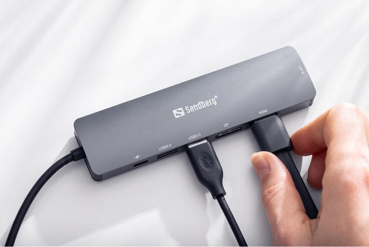 Produktbild Sandberg Multi Dock (USB-C, 6 Ports)