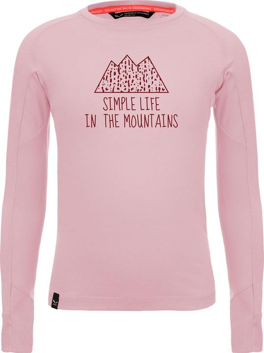 Produktbild Salewa Kid's Pure Graphic Dry L/S Tee (140)