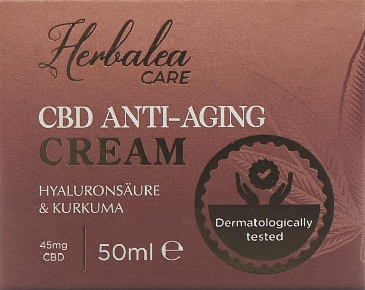 Produktbild Herbalea CBD Anti-Aging Cream (50 ml, Tagescreme)