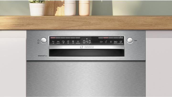 Produktbild Bosch Hausgeräte Serie 4, Unterbau-Geschirrspüler, 45 cm, Edelstahl, SPU4HMS10E