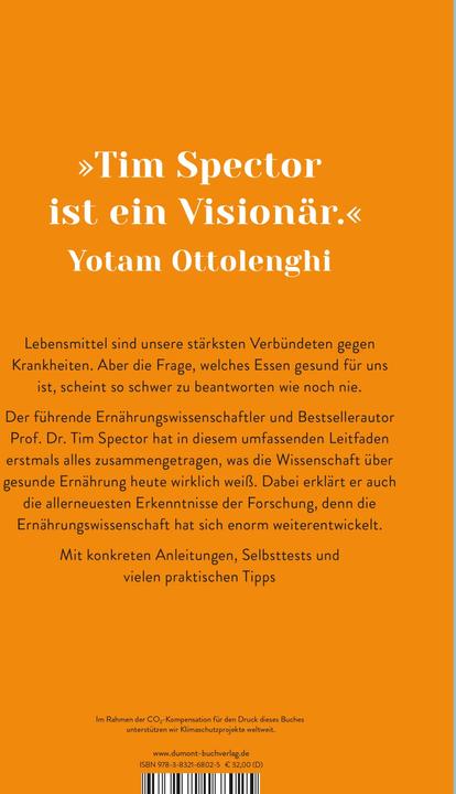 Image du produit Nahrung fürs Leben (Allemand, Tim Spector, Sara Riffel, Petra Huber, 2023)