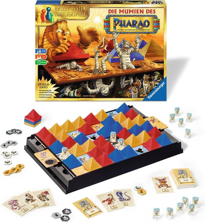 Actual product image Ravensburger The mummies of the Pharaoh (German)