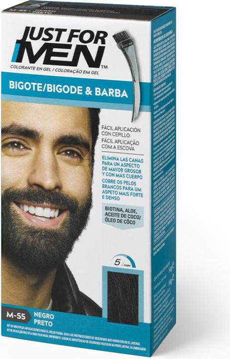 Immagine prodotto Just For Men Baffi e barba (M55 Nero)