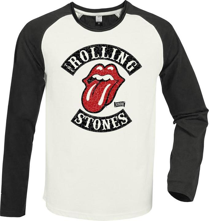 Immagine prodotto Amplified Maglietta Vintage Unisex Adulto 1978 Tour The Rolling Stones (M)