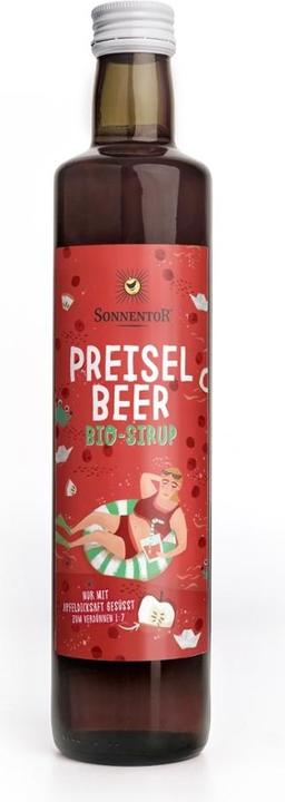 Produktbild Sonnentor Preiselbeer Sirup BIO Fl 500 ml (1 x 50 cl)