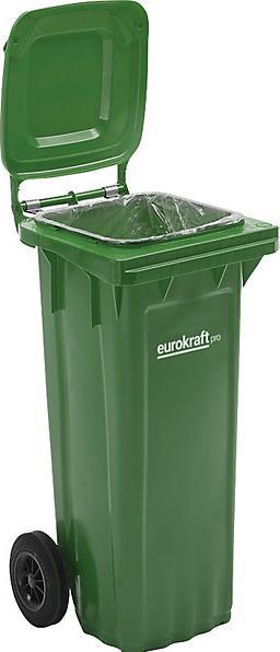 Produktbild eurokraft pro Grossmülltonne aus Kunststoff, nach DIN EN 840 (120 l)